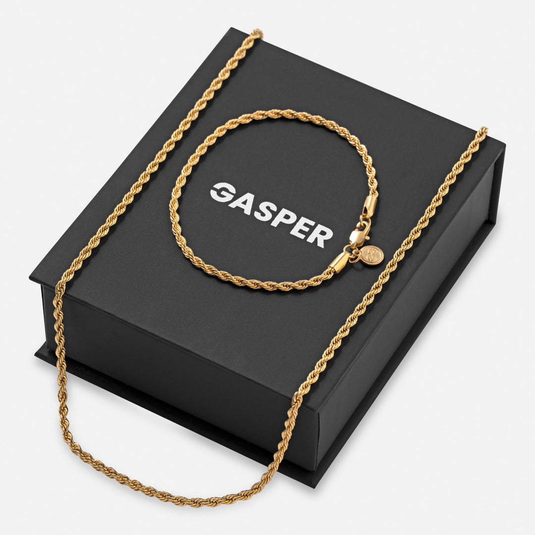 Rope Gift Set - Gold