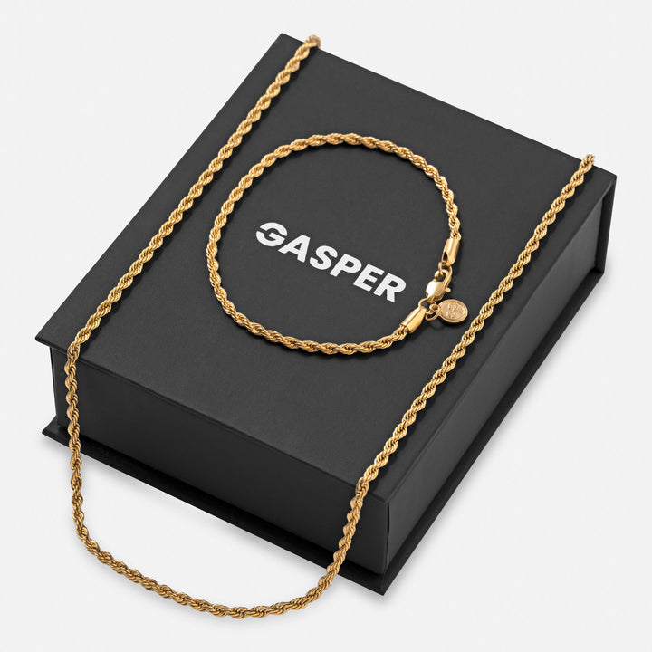 Rope Gift Set - Gold