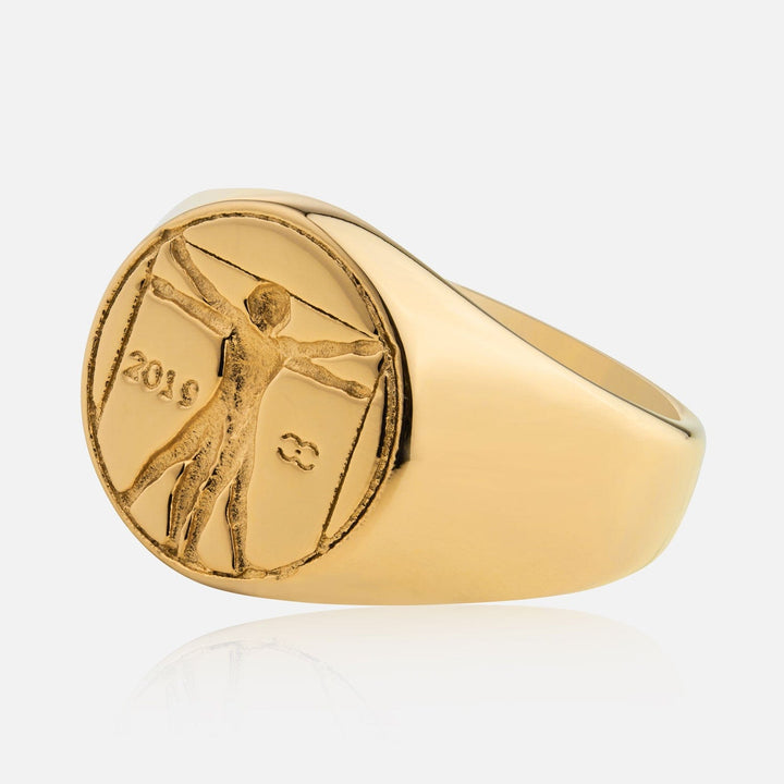 Vitruvian man ring | Premium Ring | GASPER.CO