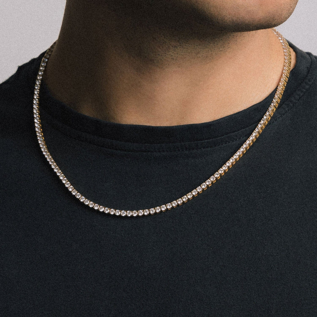 3mm Tennis Necklace | Premium Chain | GASPER.CO