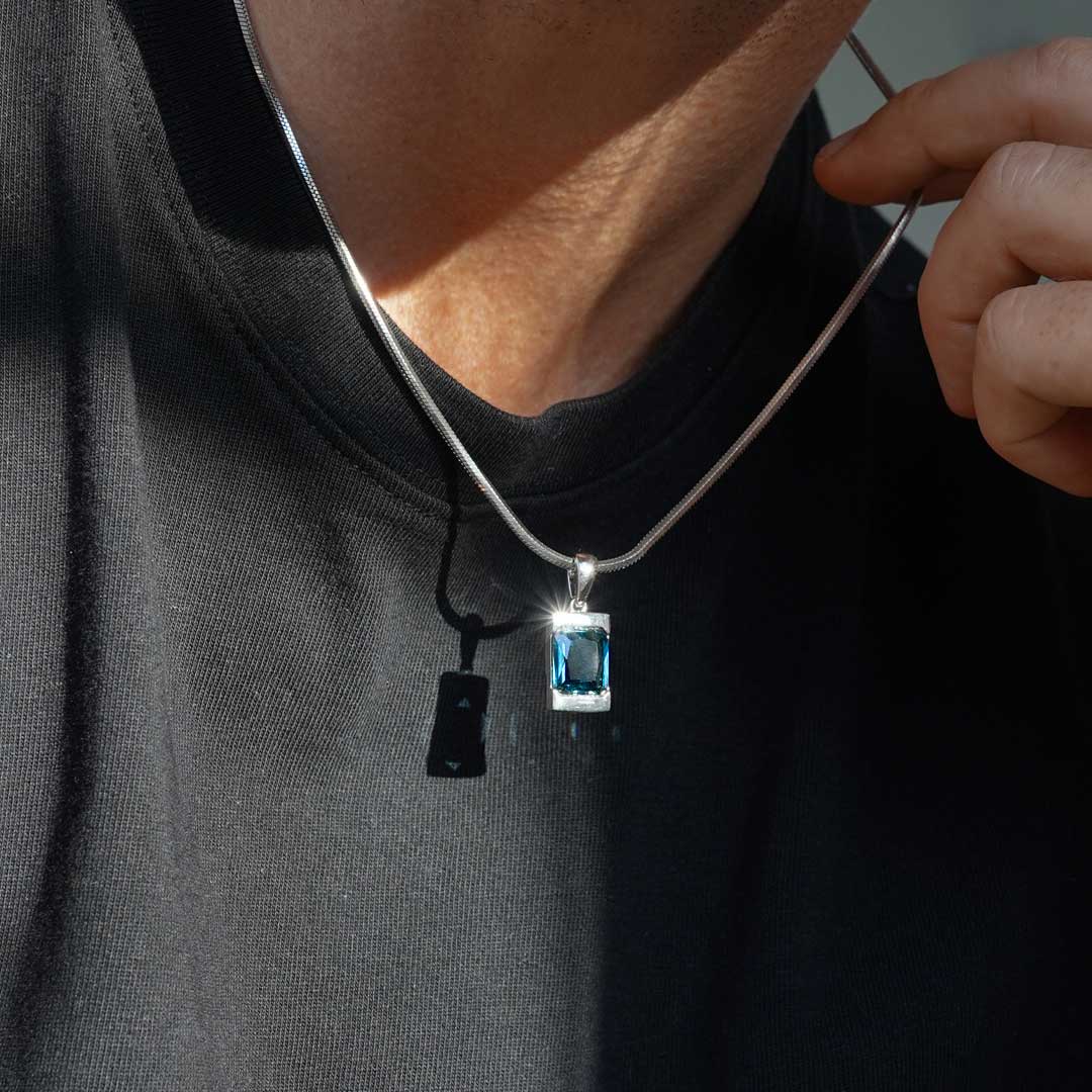 Chip - Blue London Topaz S925