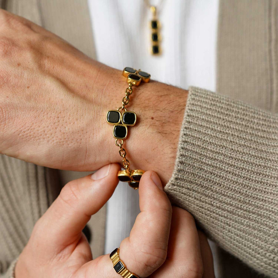 Axis Bracelet - Onyx