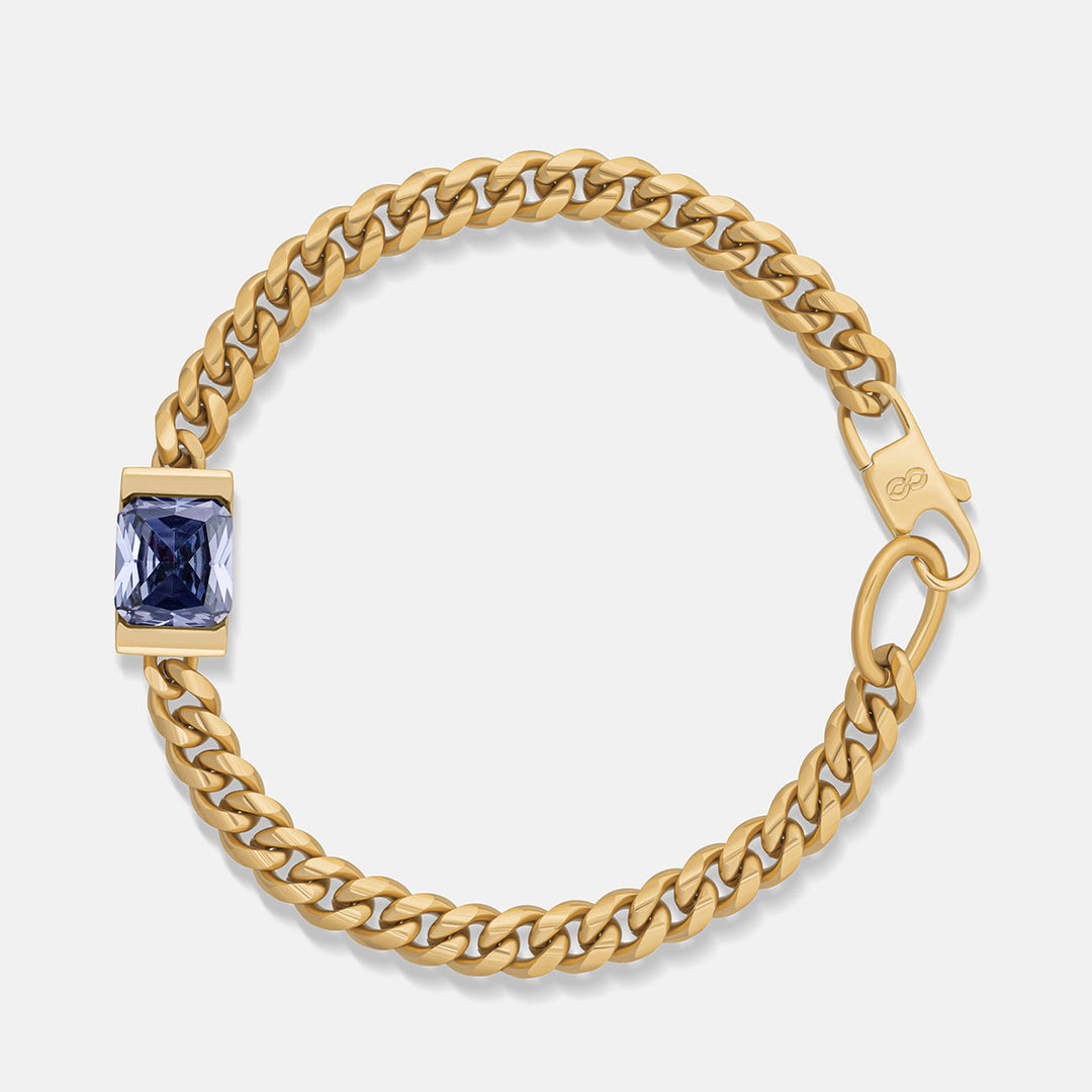 Chip Bracelet - Tanzanite