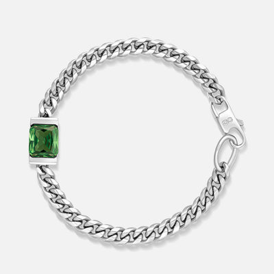 Chip Bracelet - Emerald