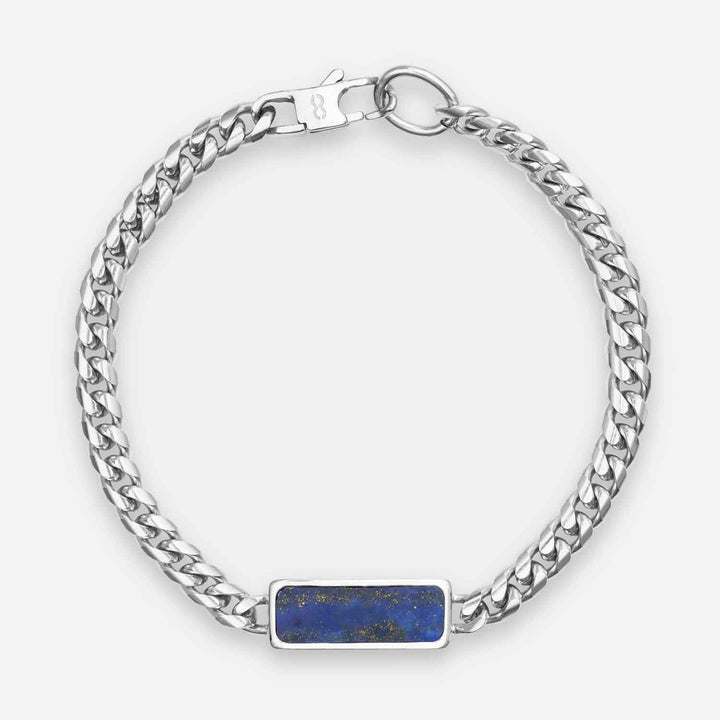 Fusion Cuban Bracelet, Lapis | Premium Bracelet | GASPER.CO