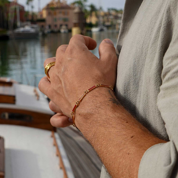 Flush Bracelet - Red