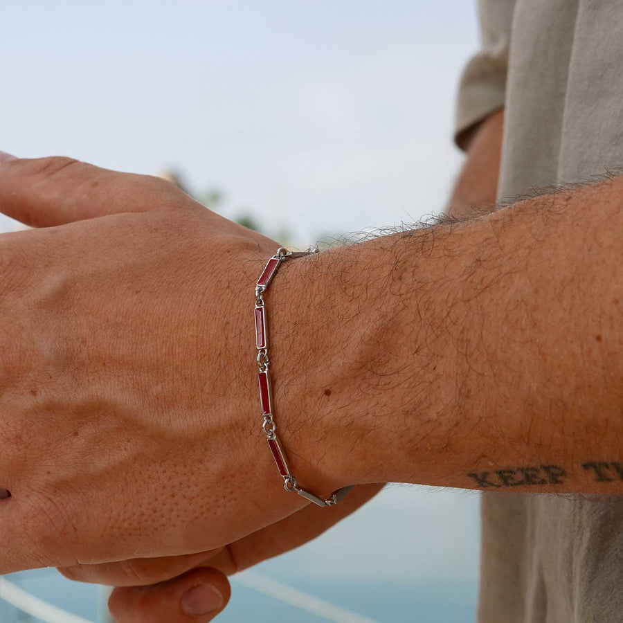 Flush Bracelet - Red