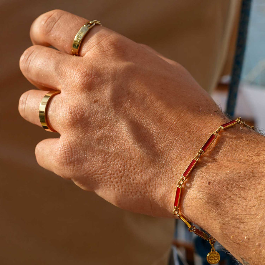 Flush Bracelet - Red