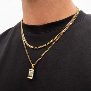 Chip Onyx + 4mm Cuban Set