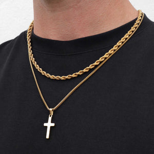 Classic Cross + 5mm Rope Set