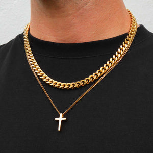 Micro Cross + 8mm Cuban Set