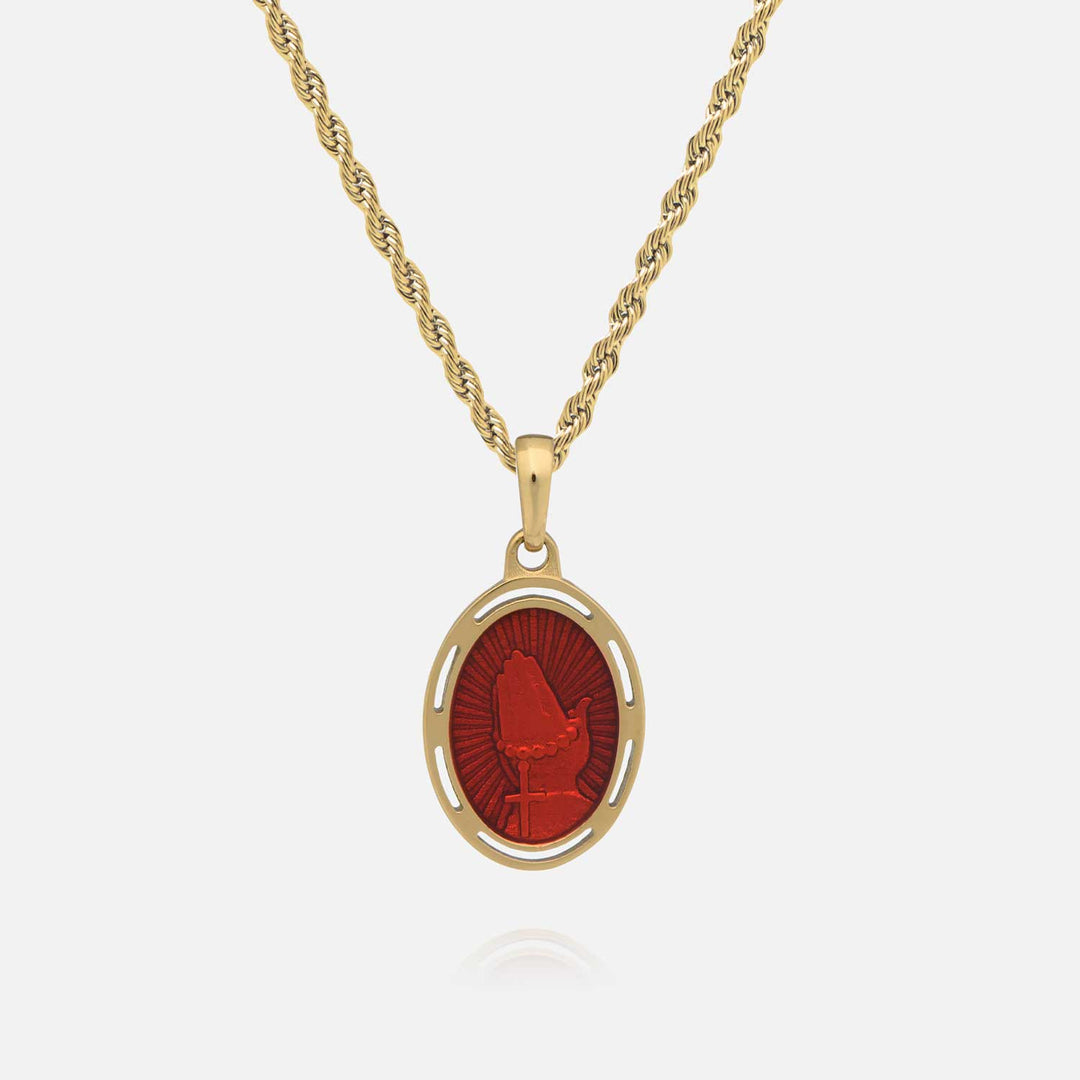 Grateful Pendant - Red