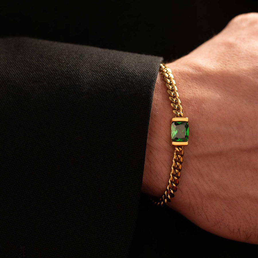 Chip Bracelet - Jade