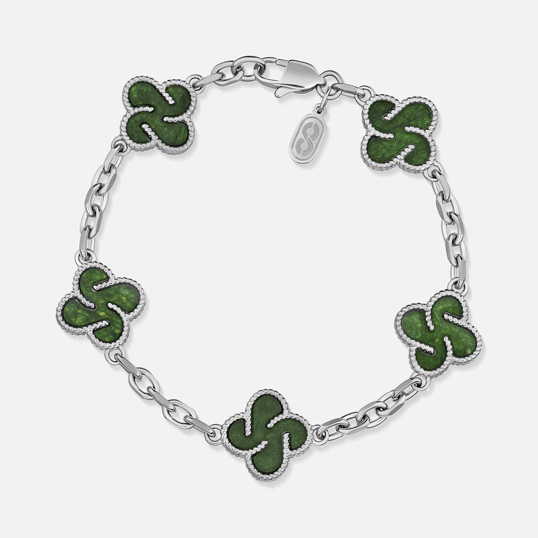 Heritage Clover Bracelet - Aventurine