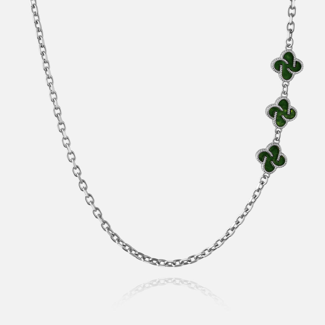 Heritage Clover Chain - Aventurine