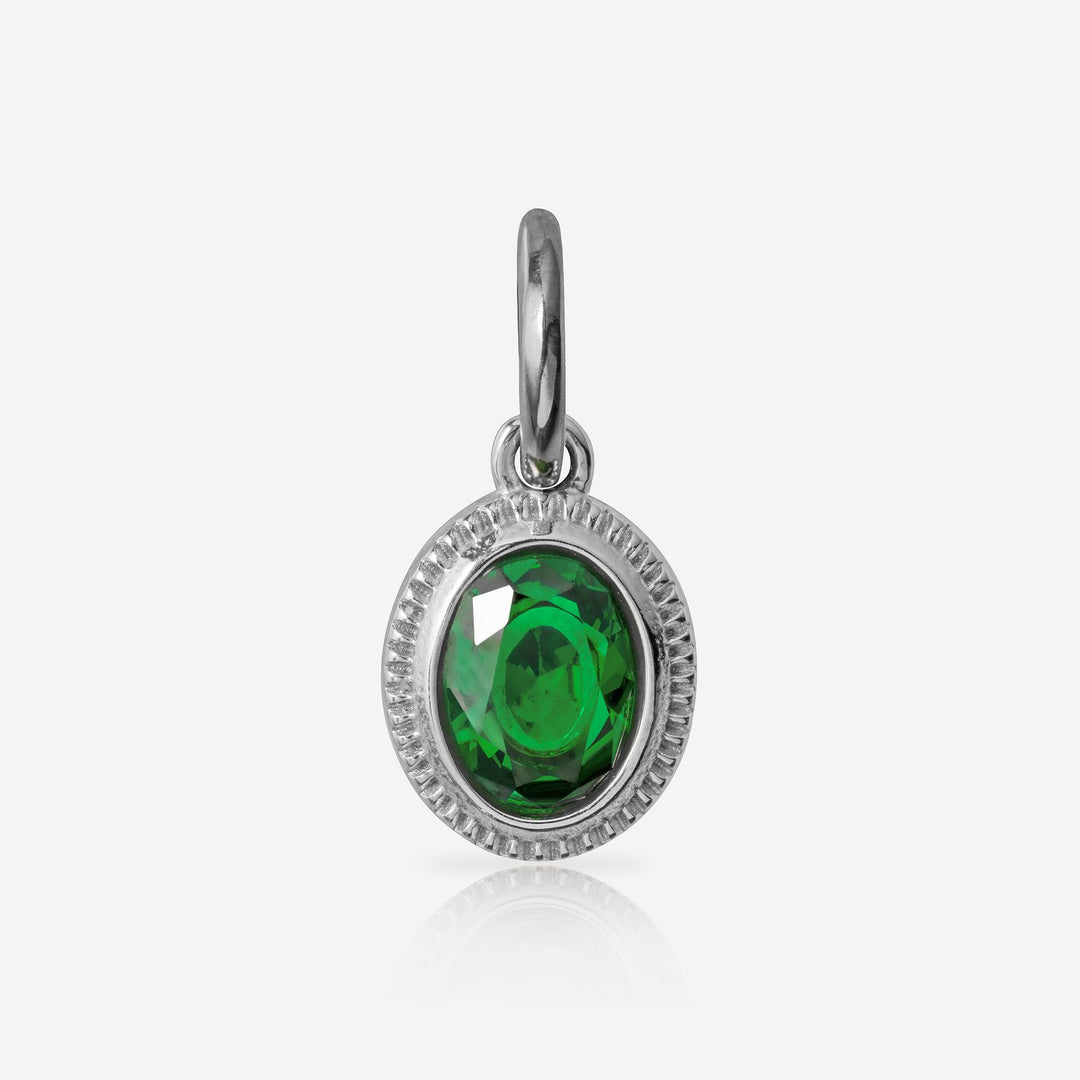 Micro Oval - Emerald