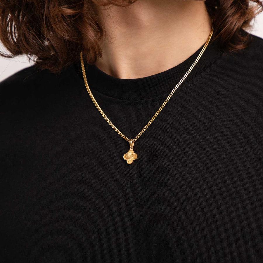 Heritage Clover Pendant - Rays