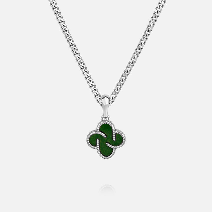 Heritage Clover Pendant - Aventurine