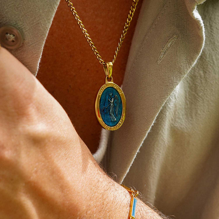 Nike Pendant - Blue
