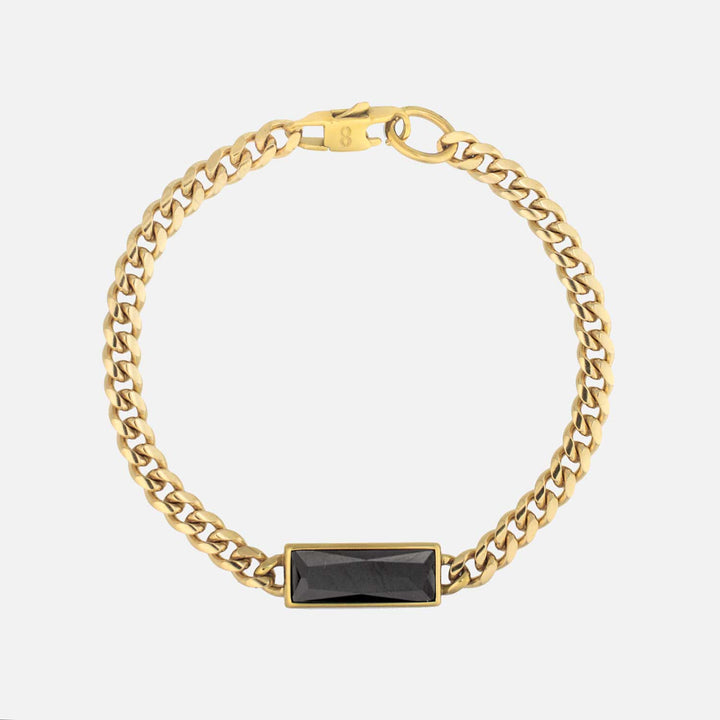 Fusion Cuban Bracelet - Onyx