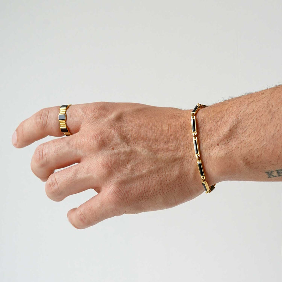 Flush Bracelet - Onyx