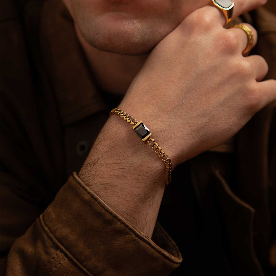 Chip Bracelet - Onyx