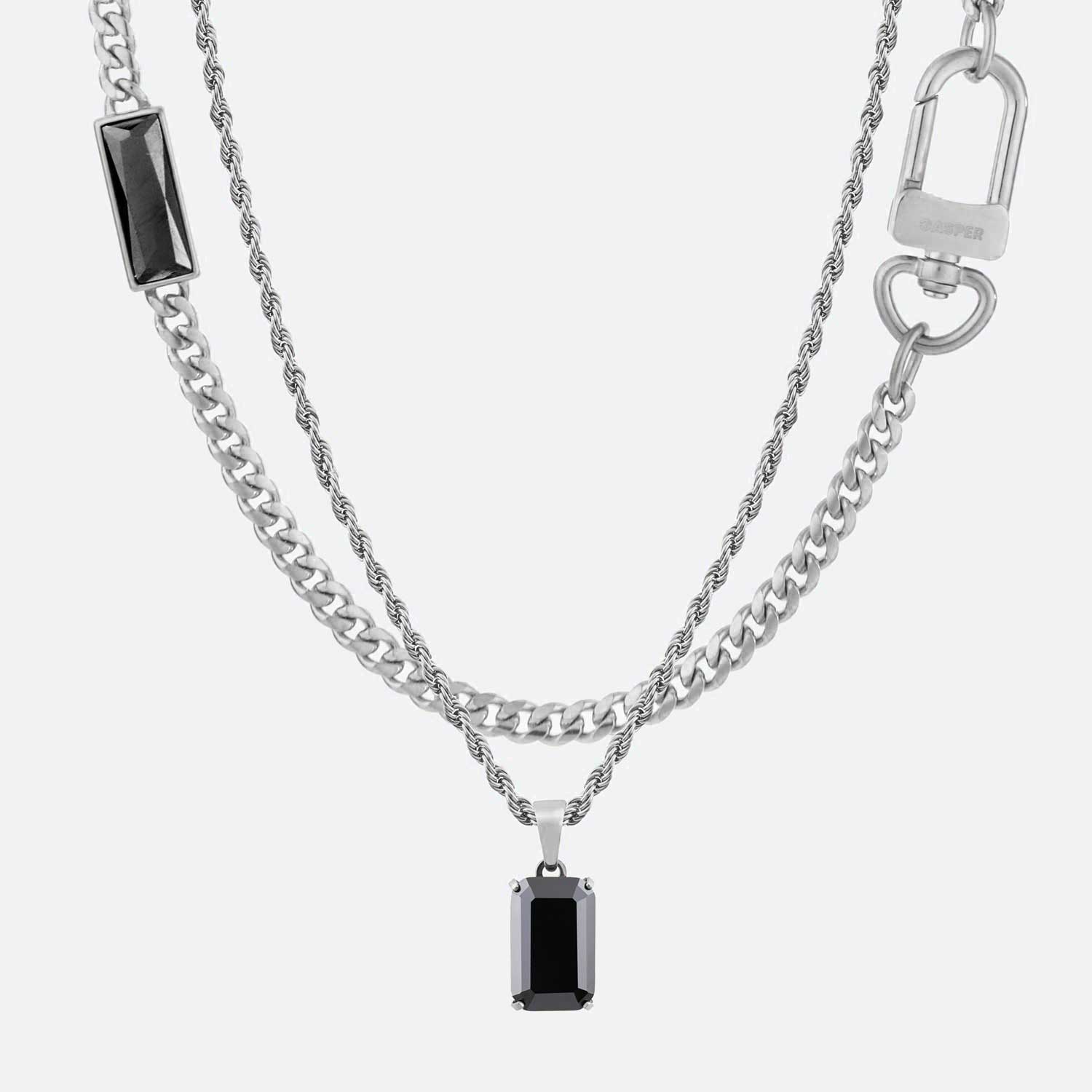 アクセサリー ELITE NERO Onyx Set | GASPER.CO