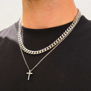Micro Cross + 8mm Cuban Set
