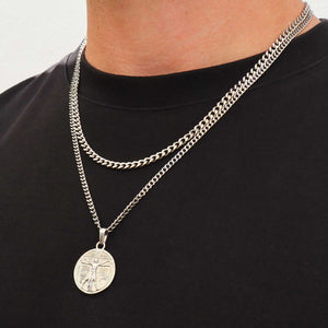 Vitruvian Man + 4mm Cuban Set