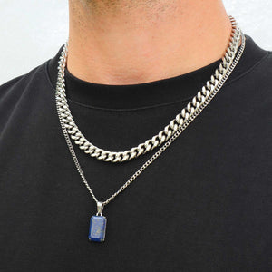 Void Lapis + 8mm Cuban Set