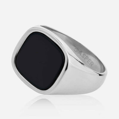 Square Ring - Onyx