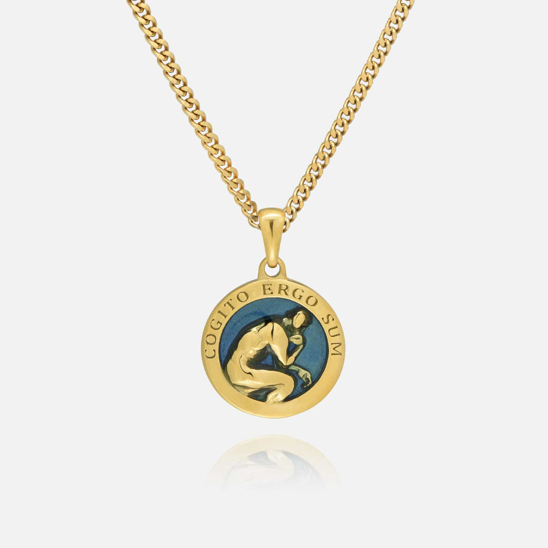 Thinker Pendant - Blue