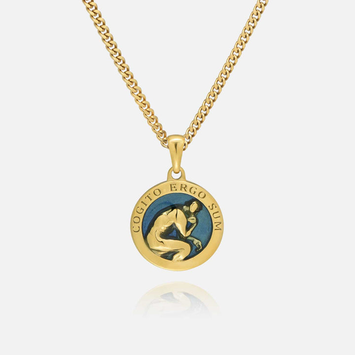 Thinker Pendant - Blue