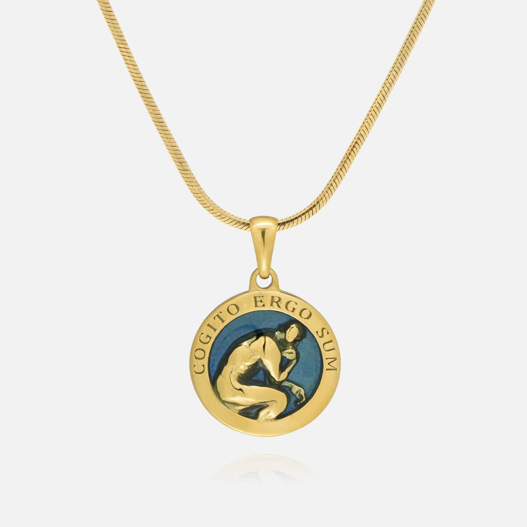 Thinker Pendant - Blue