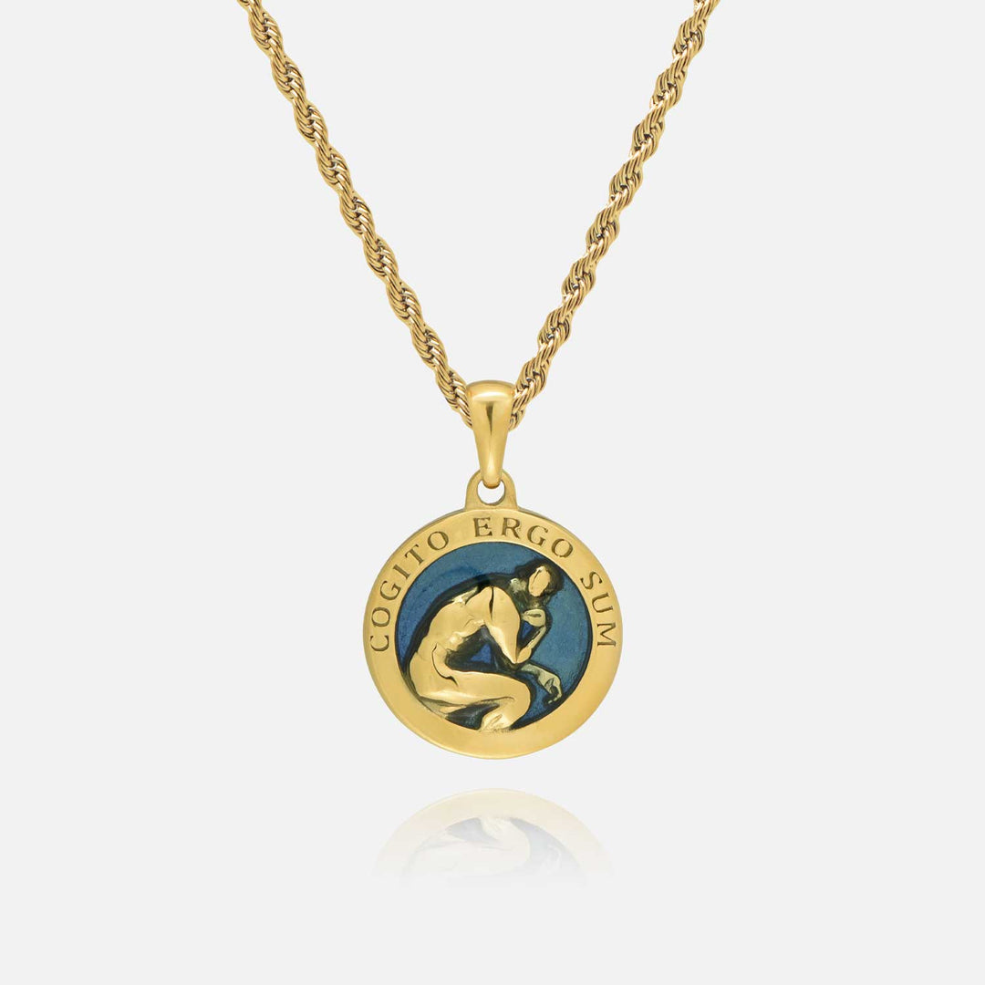 Thinker Pendant - Blue