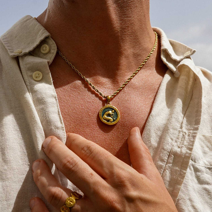 Thinker Pendant - Blue