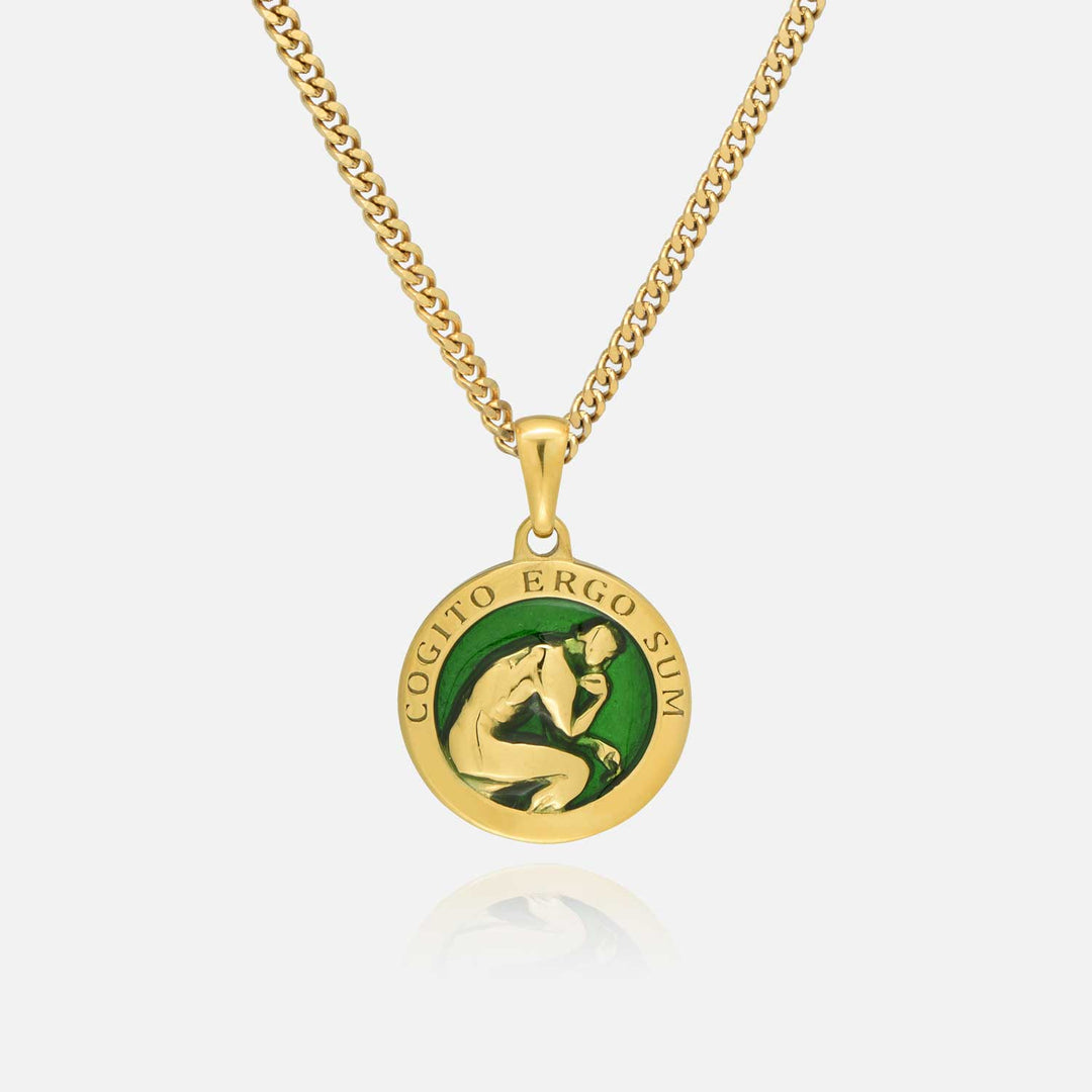 Thinker Pendant - Green