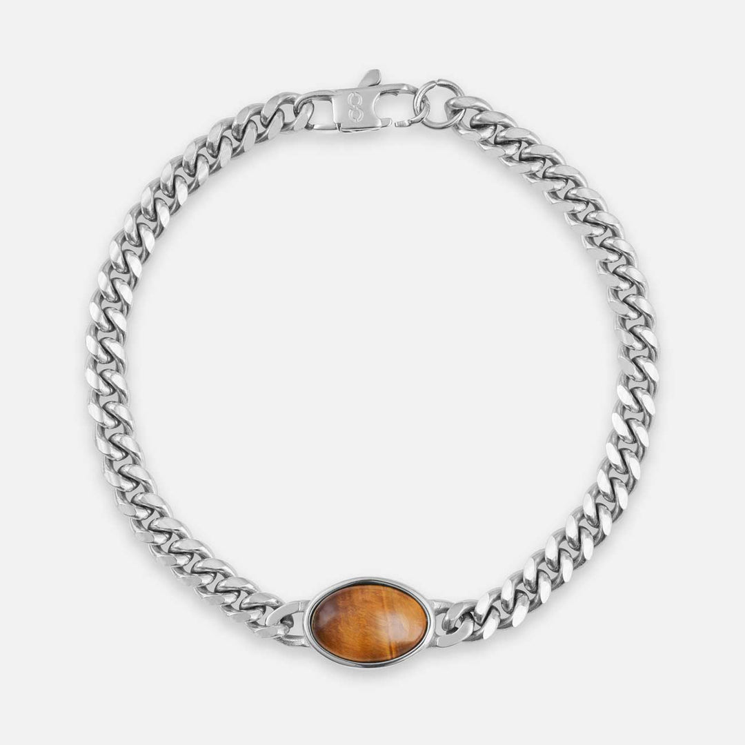 Oval Bracelet - Tigers Eye | Premium Bracelet | GASPER.CO