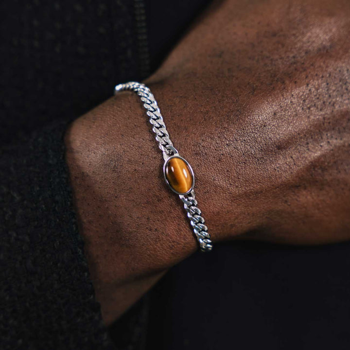 Oval Bracelet - Tigers Eye