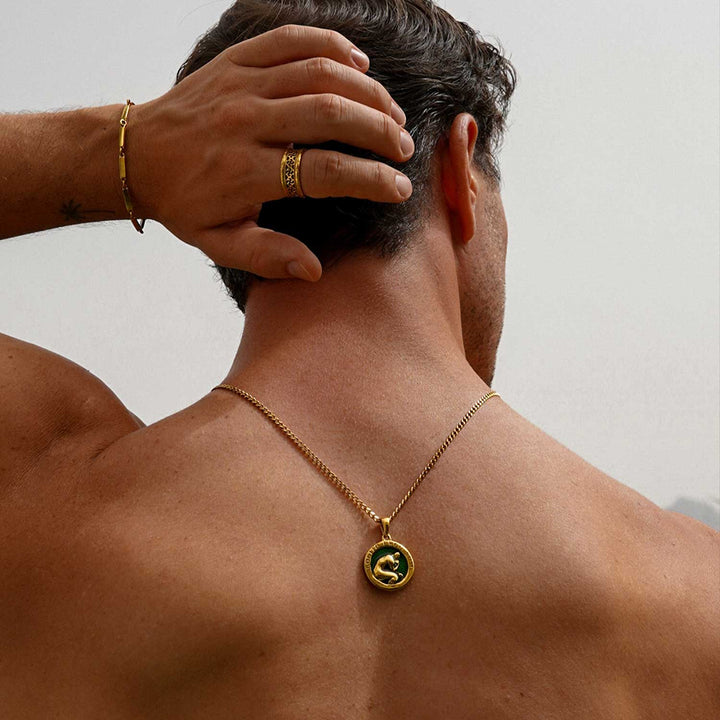 Thinker Pendant - Green