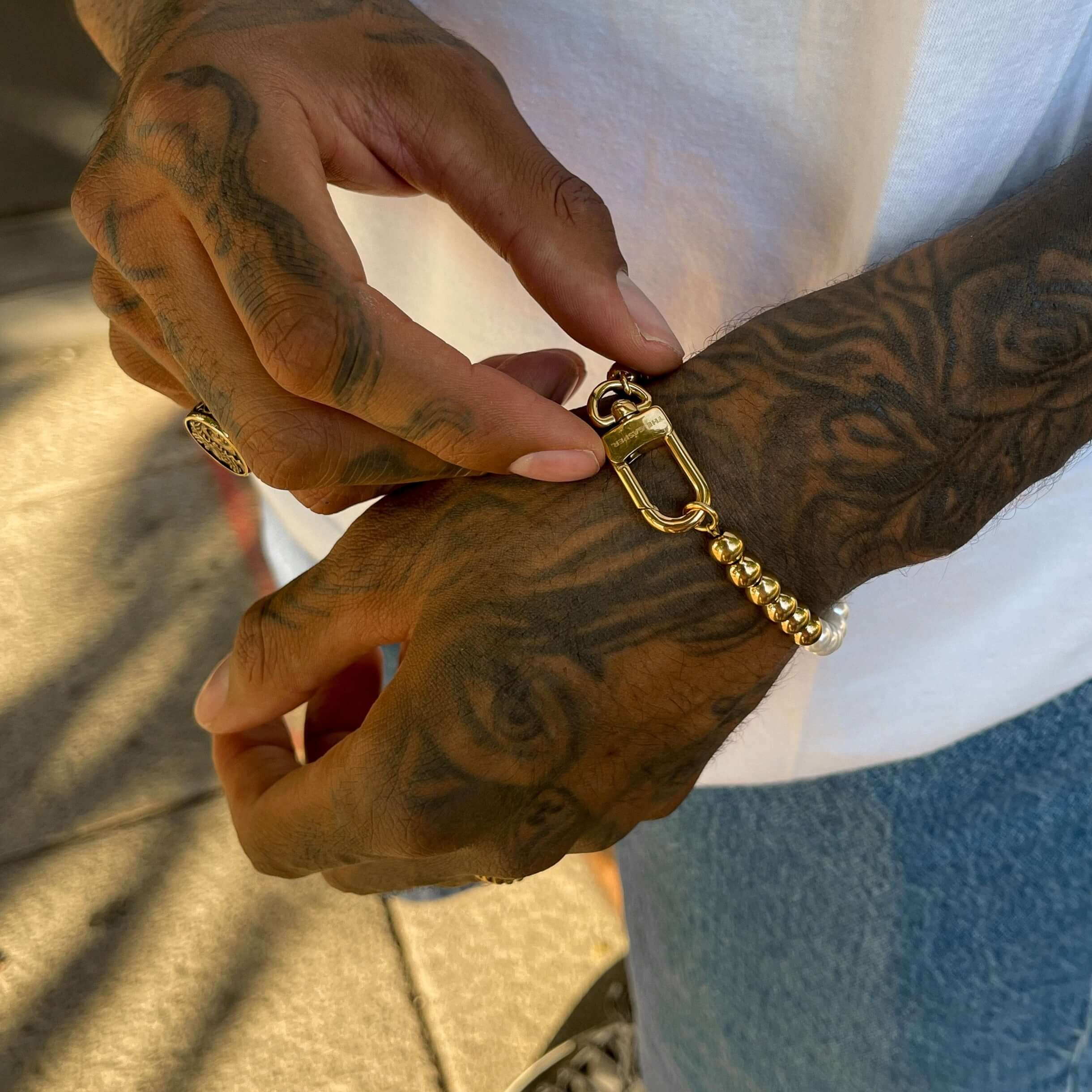 【日本未入荷】THE GASPER/BIVALE BRACELET パールブレスレット Bivale bracelet | GASPER.CO