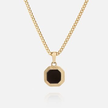 Levels Onyx Necklace - THE GASPER